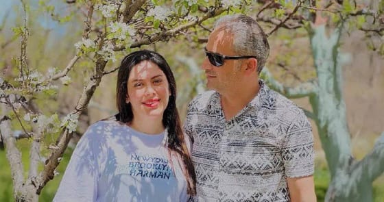 Mansoureh Heidari va Behrouz Mansoouri