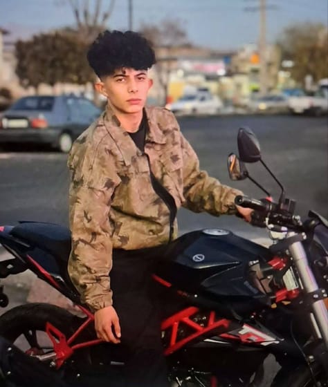 Javid Rezaei 17 years old