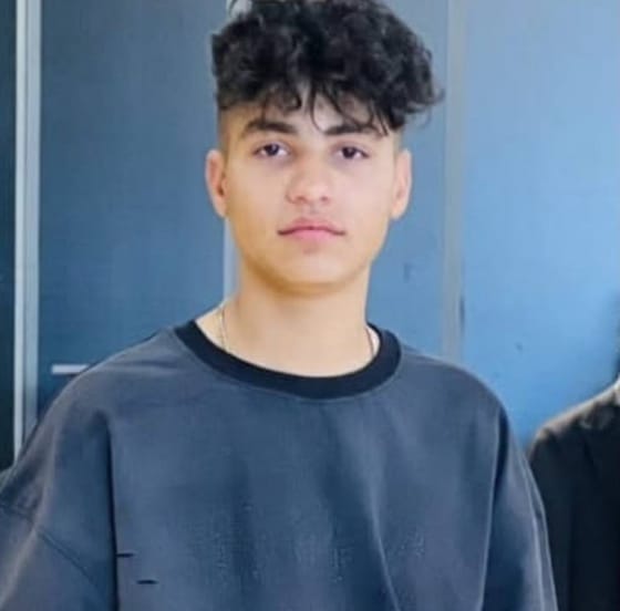 Yasin (Soheil) Almasi 17 years old