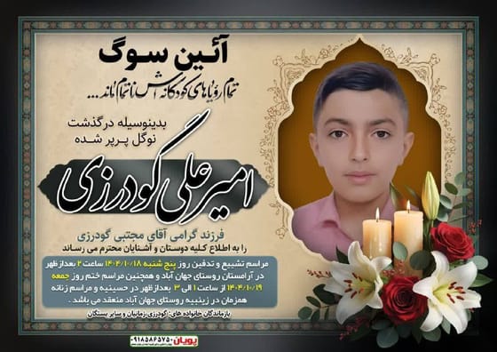 Amirali Goudarzi 13 saleh