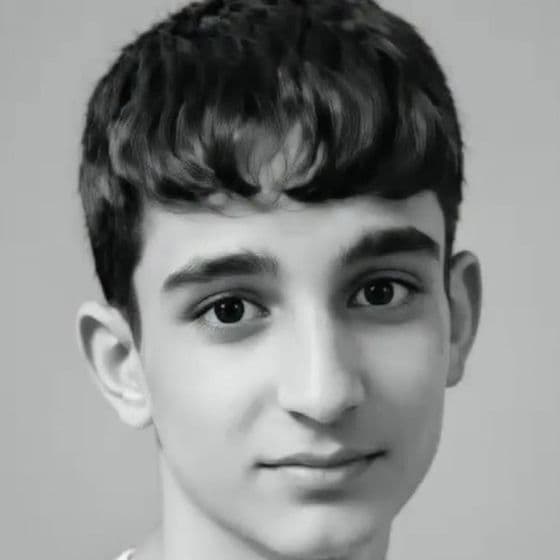 Alireza Heidari 18 years old