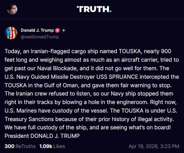 Documentation from Iran - 2026-04-19